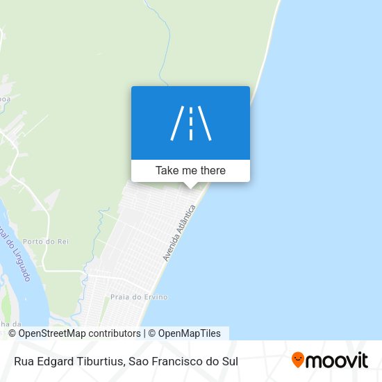 Rua Edgard Tiburtius map