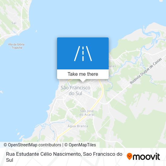 Rua Estudante Célio Nascimento map
