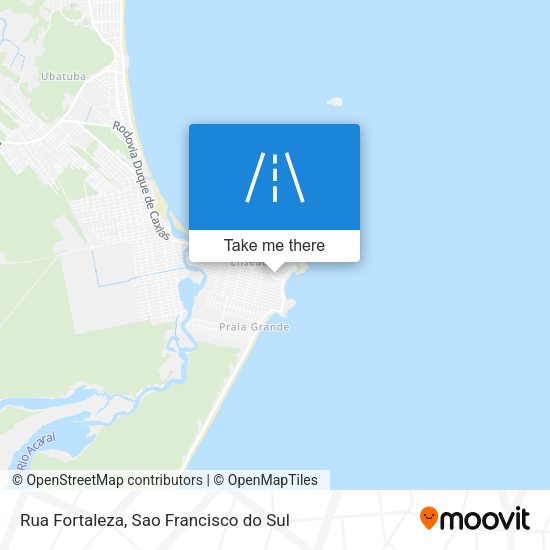 Rua Fortaleza map