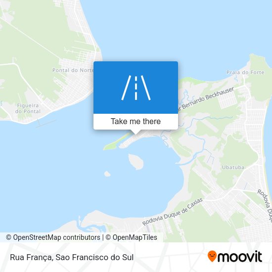 Rua França map