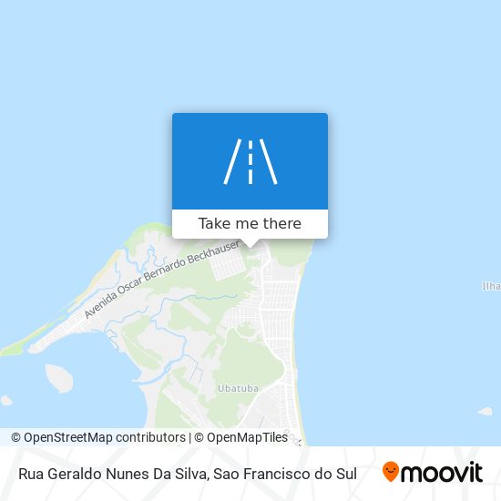 Mapa Rua Geraldo Nunes Da Silva
