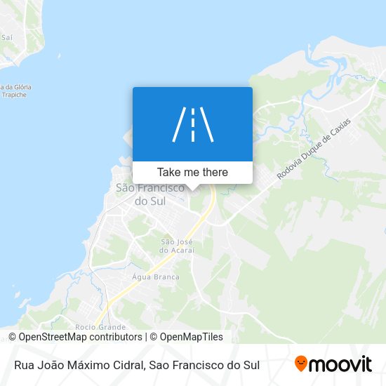 Rua João Máximo Cidral map
