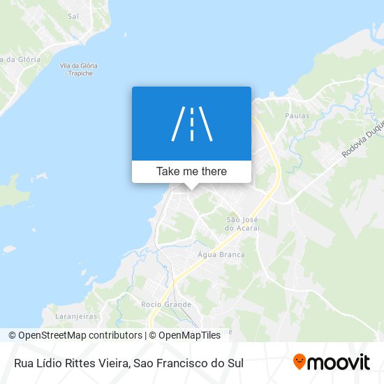 Rua Lídio Rittes Vieira map