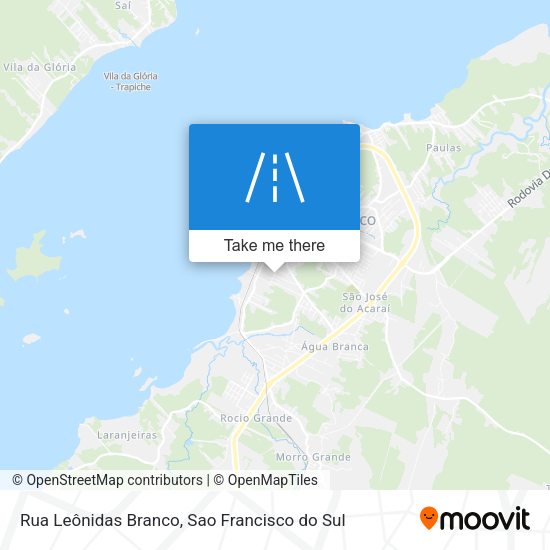 Rua Leônidas Branco map