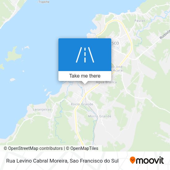 Rua Levino Cabral Moreira map
