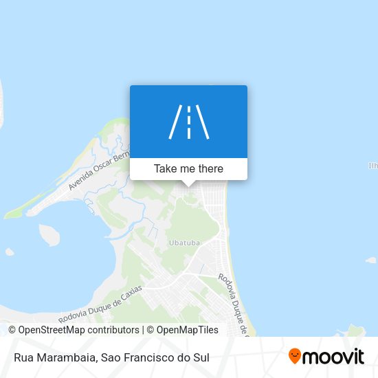 Rua Marambaia map
