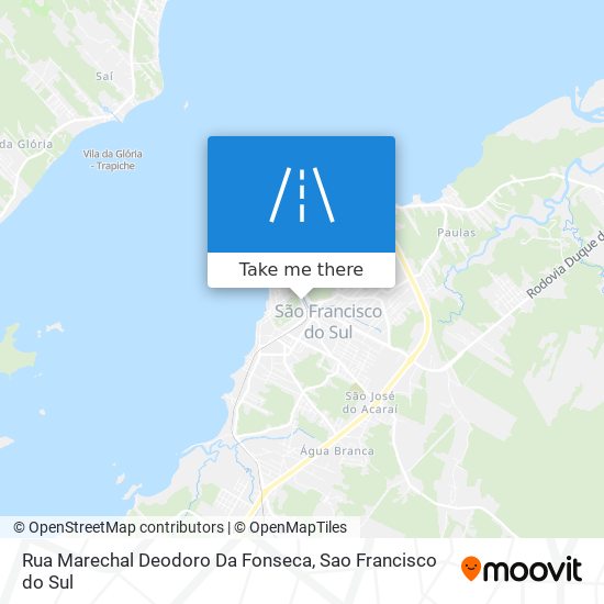 Mapa Rua Marechal Deodoro Da Fonseca