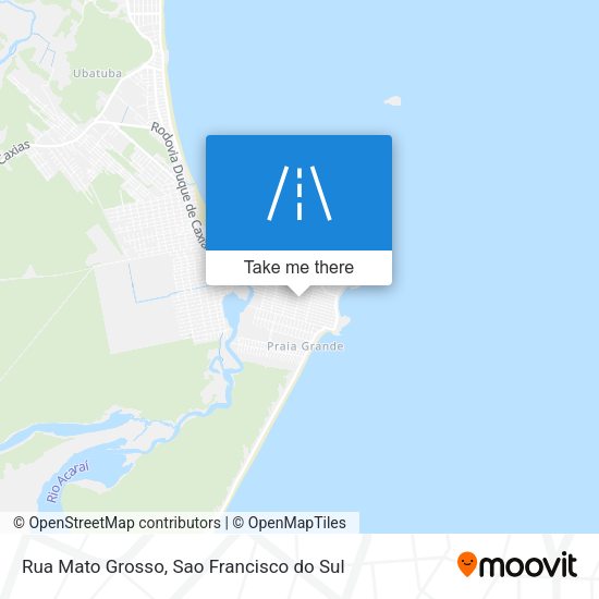 Rua Mato Grosso map
