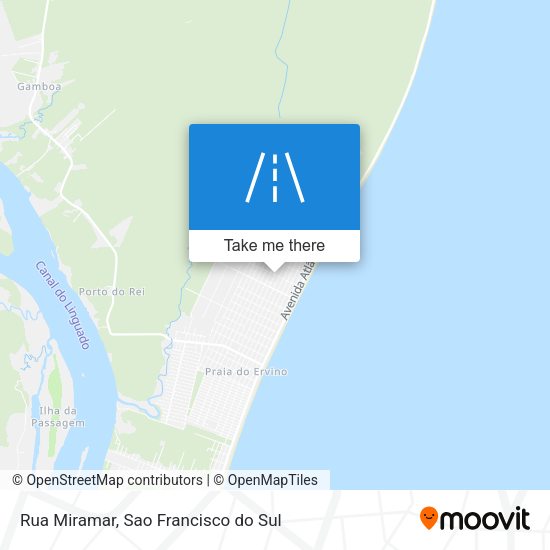 Rua Miramar map