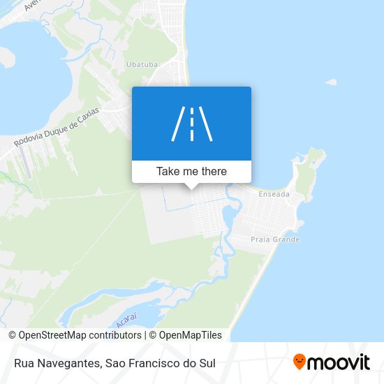 Rua Navegantes map