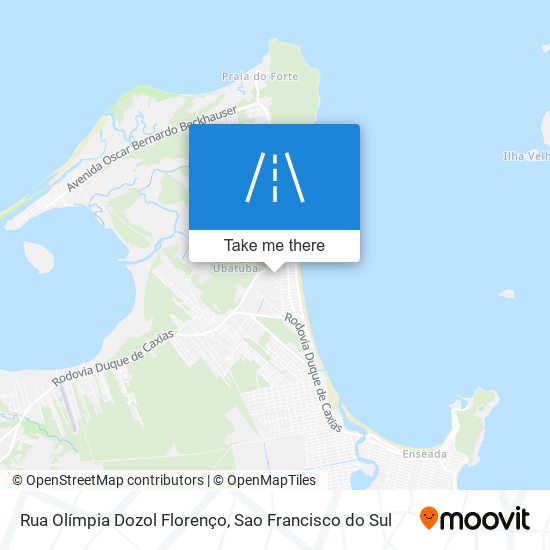 Rua Olímpia Dozol Florenço map