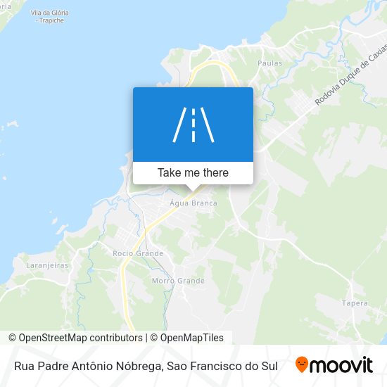 Rua Padre Antônio Nóbrega map