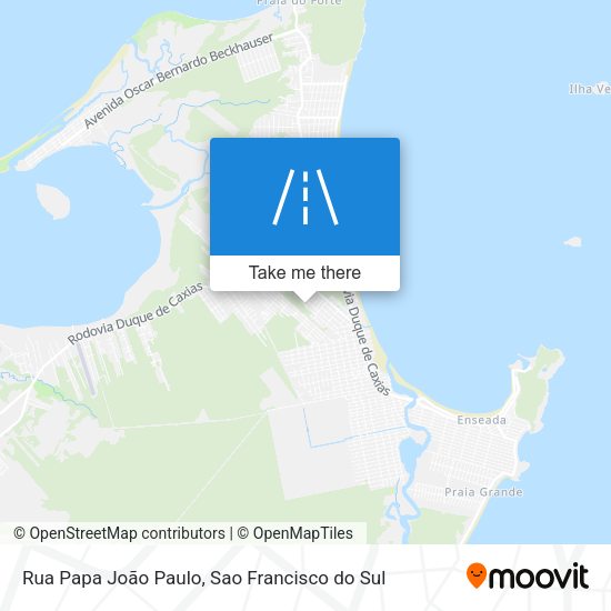 Rua Papa João Paulo map