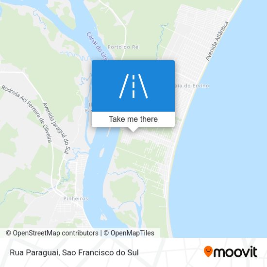 Rua Paraguai map
