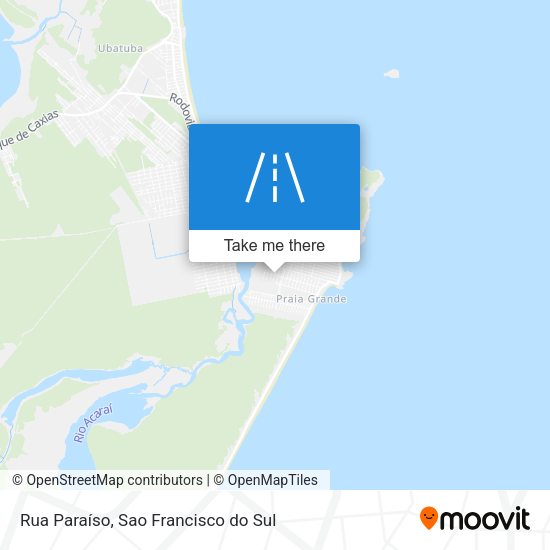 Rua Paraíso map