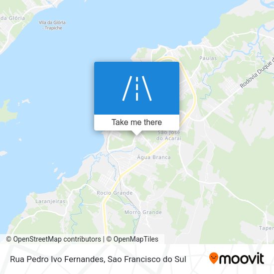 Rua Pedro Ivo Fernandes map
