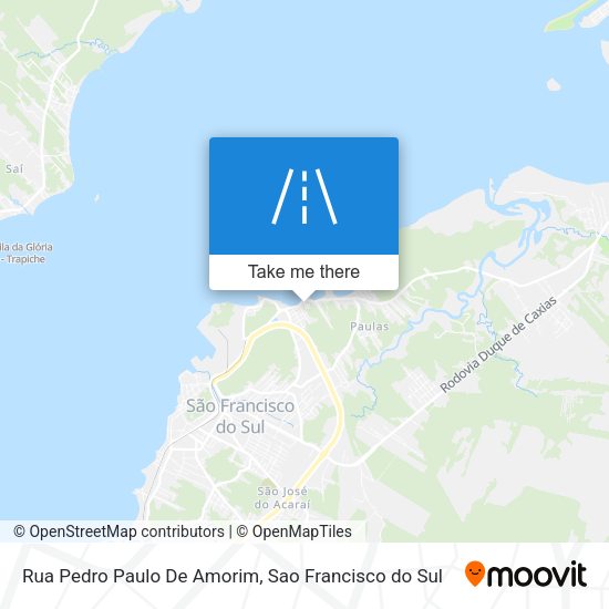 Rua Pedro Paulo De Amorim map