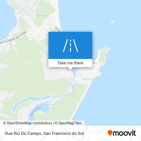 Rua Rio Do Campo map