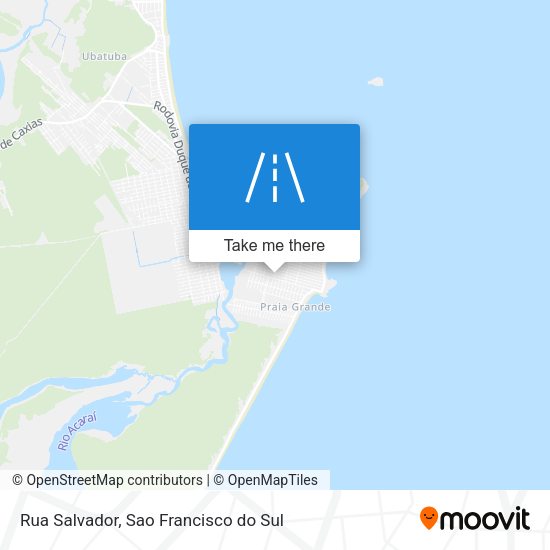Rua Salvador map