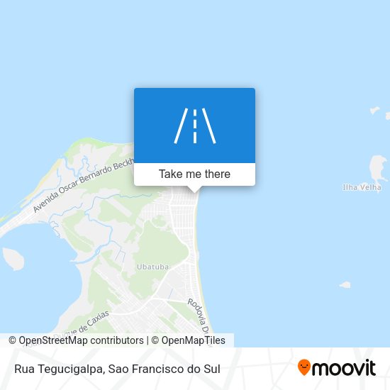 Rua Tegucigalpa map
