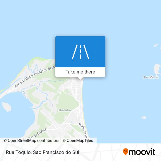 Rua Tóquio map