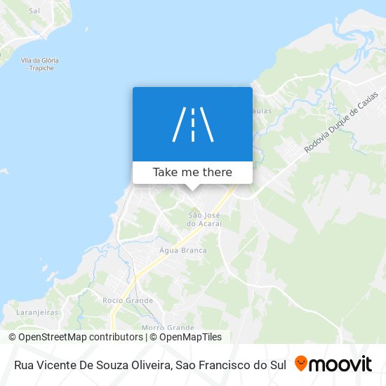 Rua Vicente De Souza Oliveira map