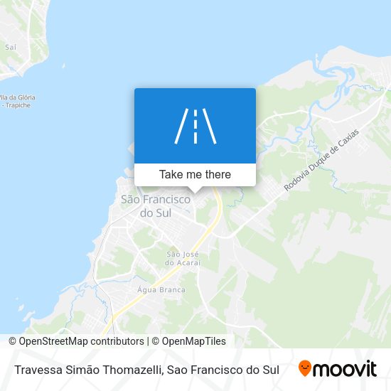 Travessa Simão Thomazelli map