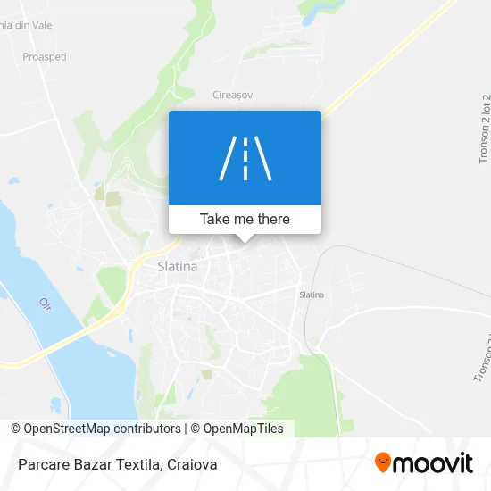 Parcare Bazar Textila map
