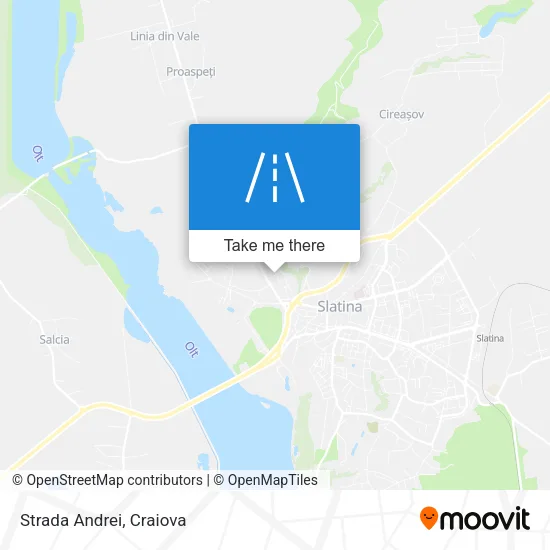 Strada Andrei map