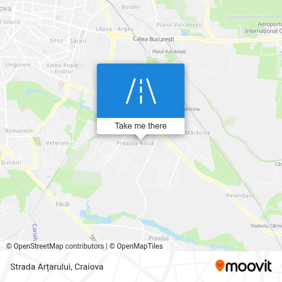 Strada Arțarului map