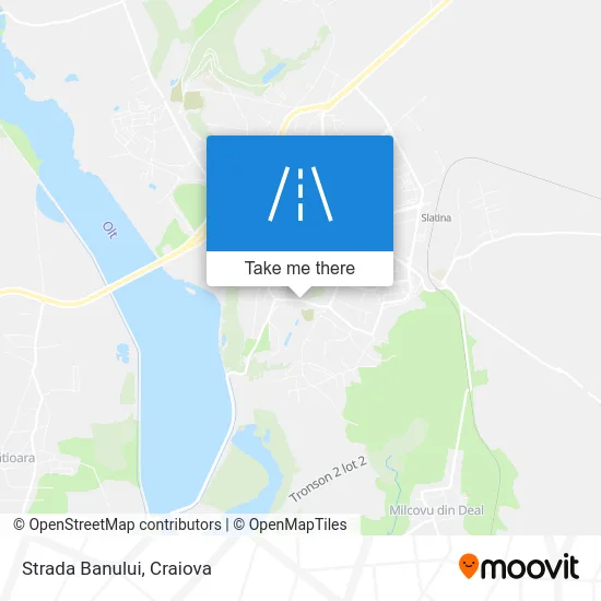 Strada Banului map