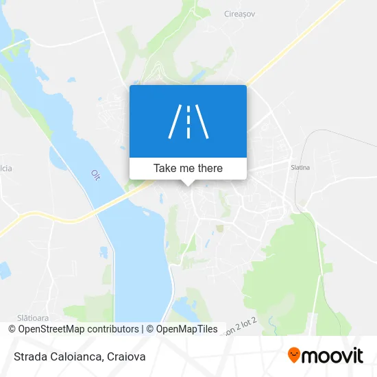 Strada Caloianca map