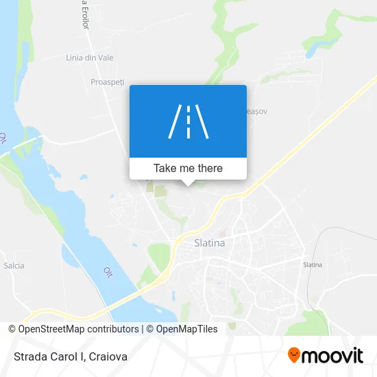 Strada Carol I map