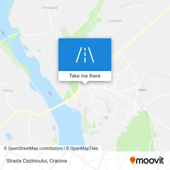Strada Cazinoului map