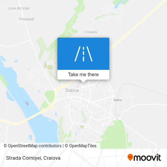 Strada Cornișei map