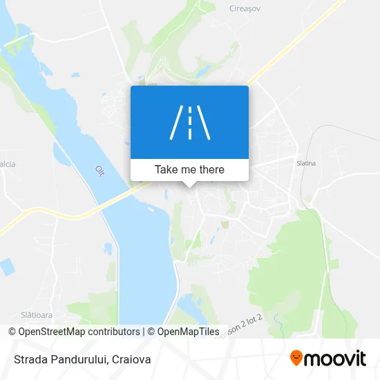 Strada Pandurului map