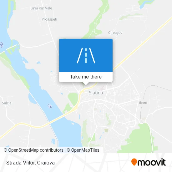 Strada Viilor map