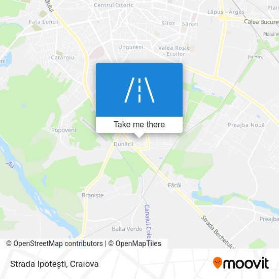 Strada Ipotești map