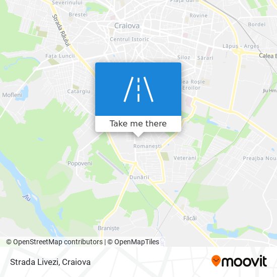 Strada Livezi map