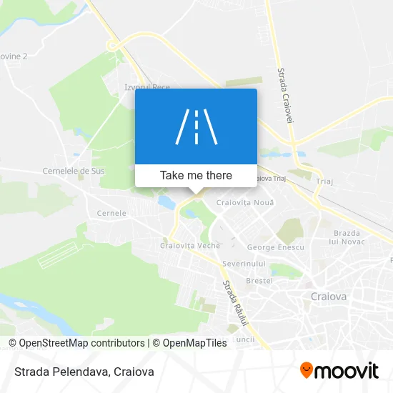 Strada Pelendava map