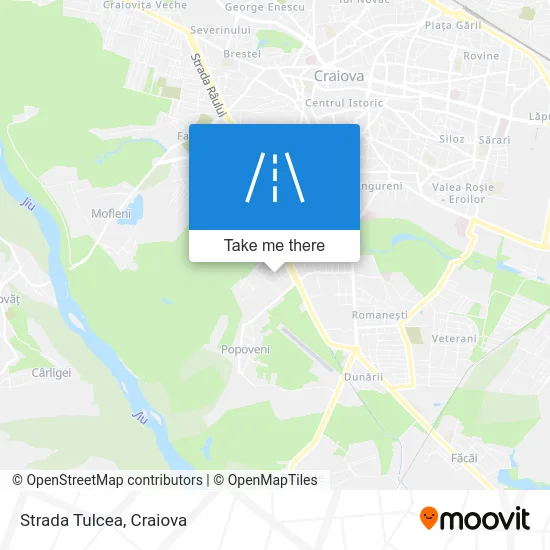 Strada Tulcea map