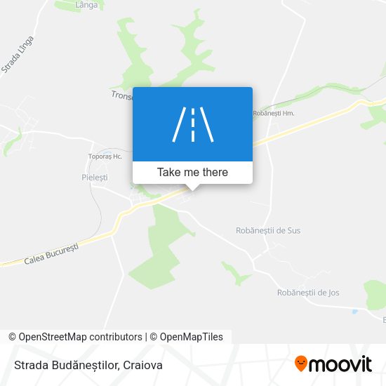 Strada Budăneștilor map