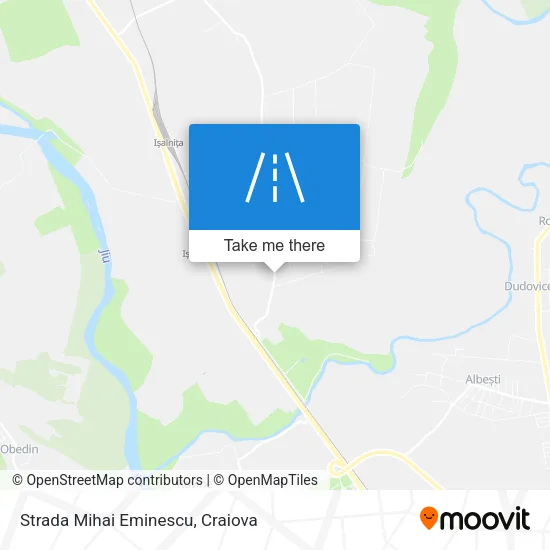 Strada Mihai Eminescu map
