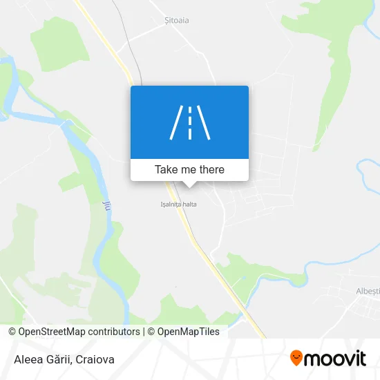 Aleea Gării map