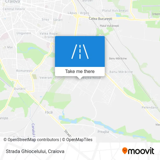 Strada Ghiocelului map