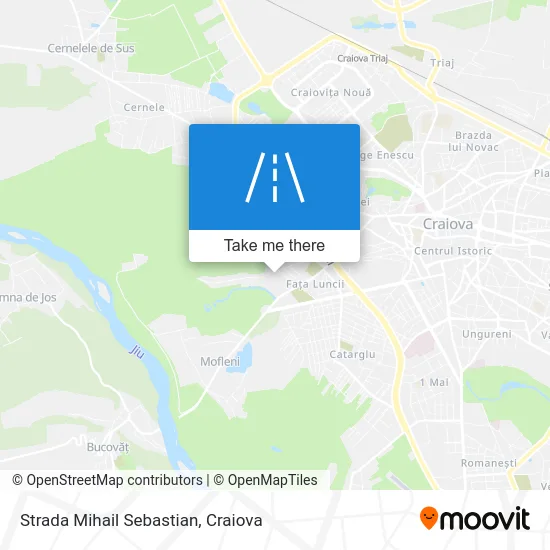 Strada Mihail Sebastian map