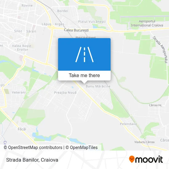 Strada Banilor map
