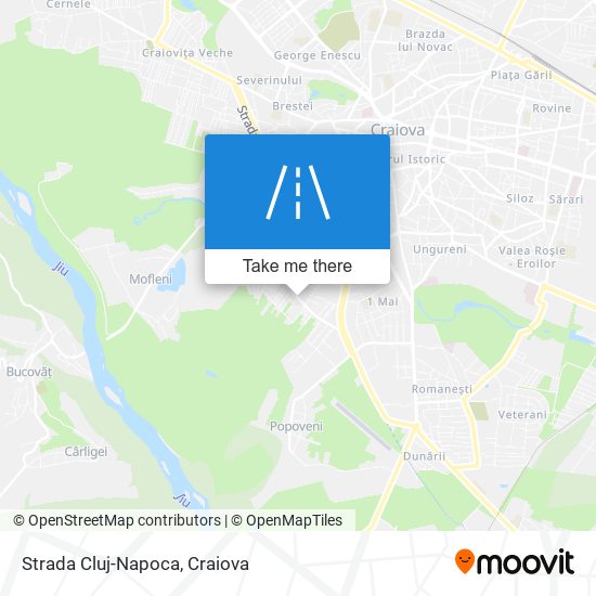 Strada Cluj-Napoca map