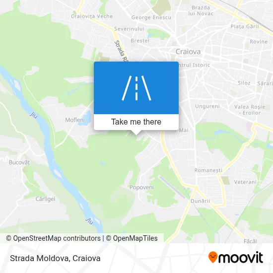 Strada Moldova map
