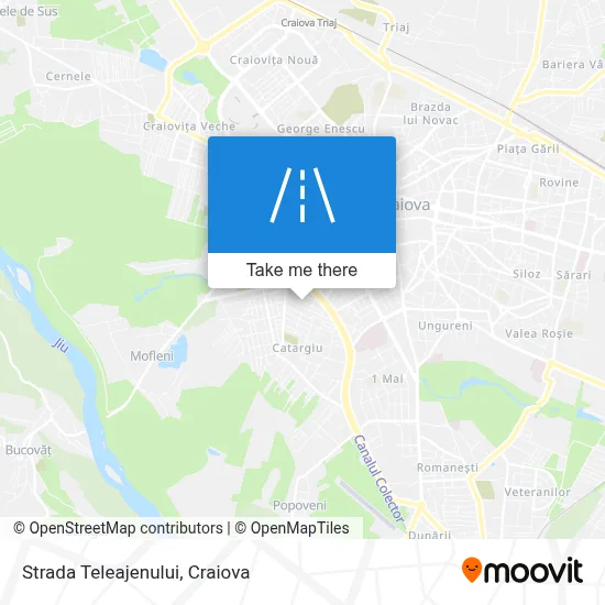 Strada Teleajenului map